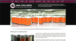 Desktop Screenshot of jindalcotex.com